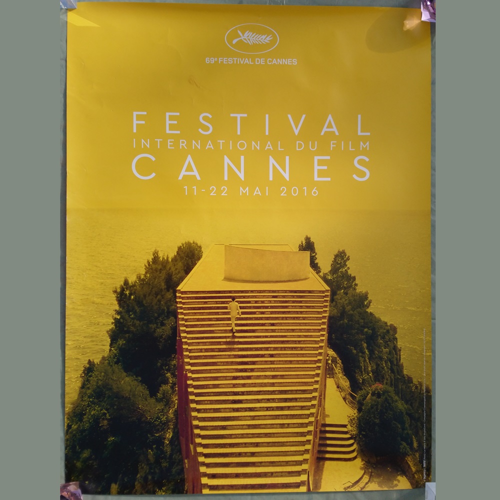 Affiche du 69ème Festival International du Film de Cannes de 2016 - Poster of the 69th Cannes International Film Festival in 2016 Affiche du 69ème Festival International du Film de Cannes de 2016 - Poster of the 69th Cannes International Film Festival in 2016