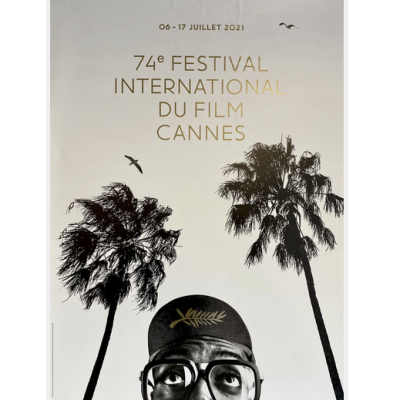 Affiche du 74ème Festival du Film de Cannes de 2021 - Poster of the 74th Cannes Film Festival of 2021