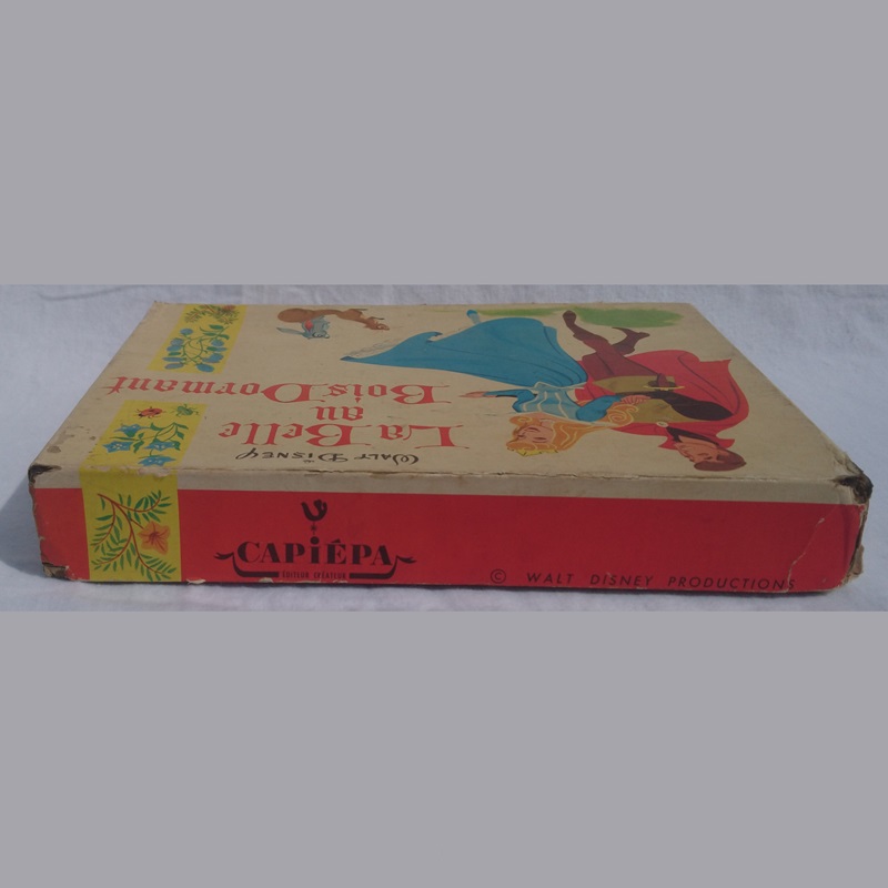 Coffret de jeu de société de La Belle au Bois Dormant de Walt Disney de 1960 - Sleeping Beauty board game set by Walt Disney from 1960 Coffret de jeu de société de La Belle au Bois Dormant de Walt Disney de 1960 - Sleeping Beauty board game set by Walt Disney from 1960