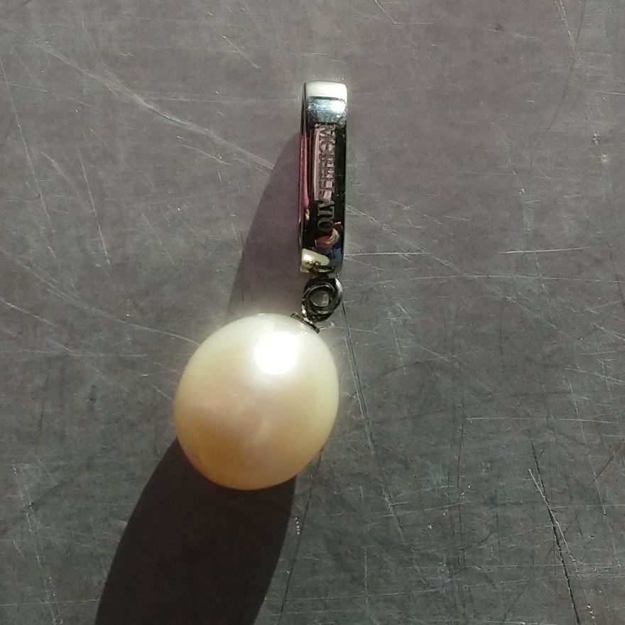 Bijou pendentif perle Morellato - Morellato pearl pendant jewel Bijou pendentif perle Morellato - Morellato pearl pendant jewel